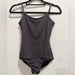 Pozewear grey ballet leotard Size S